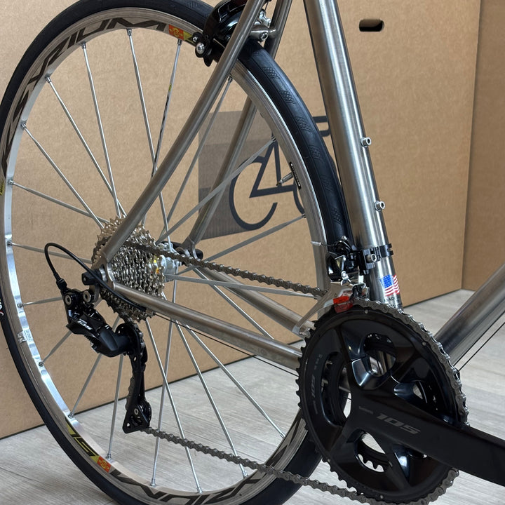 Used Litespeed Vortex, 6Al/4V Titanium Road Bike, Mavic Ksyrium, 52cm