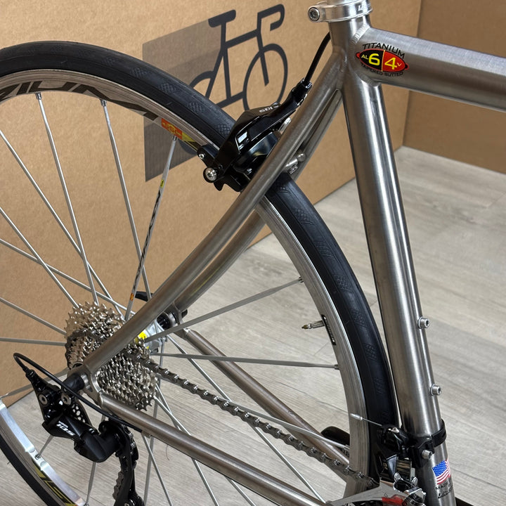 Used Litespeed Vortex, 6Al/4V Titanium Road Bike, Mavic Ksyrium, 52cm