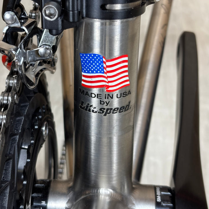 Used Litespeed Vortex, 6Al/4V Titanium Road Bike, Mavic Ksyrium, 52cm