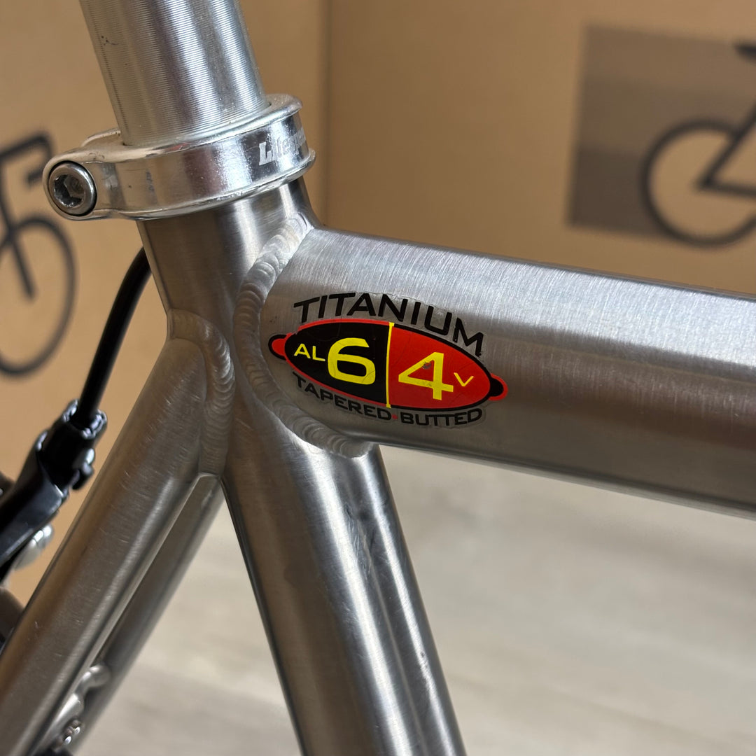 Used Litespeed Vortex, 6Al/4V Titanium Road Bike, Mavic Ksyrium, 52cm