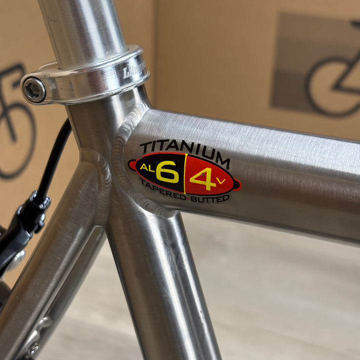 Used Litespeed Vortex, 6Al/4V Titanium Road Bike, Mavic Ksyrium, 52cm
