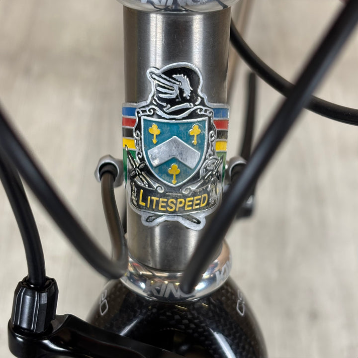 Used Litespeed Vortex, 6Al/4V Titanium Road Bike, Mavic Ksyrium, 52cm