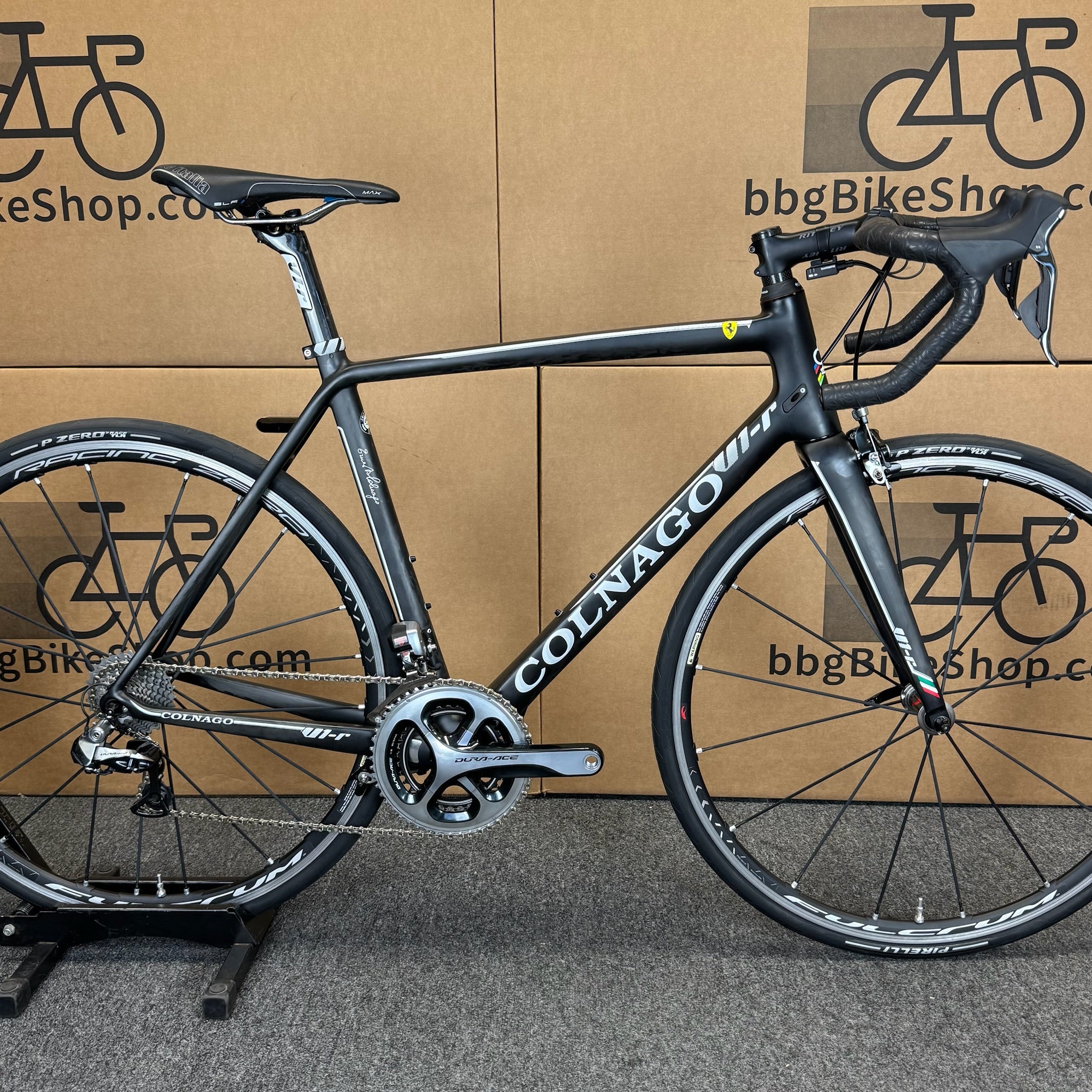 Used Colnago V1-R Ferrari Edition, Dura-Ace, Carbon Road Bike-2015