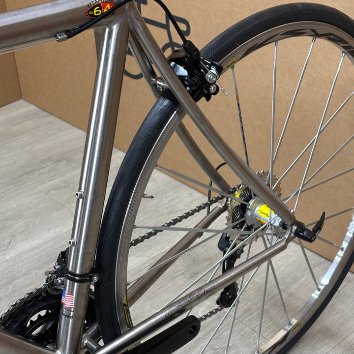 Used Litespeed Vortex, 6Al/4V Titanium Road Bike, Mavic Ksyrium, 52cm