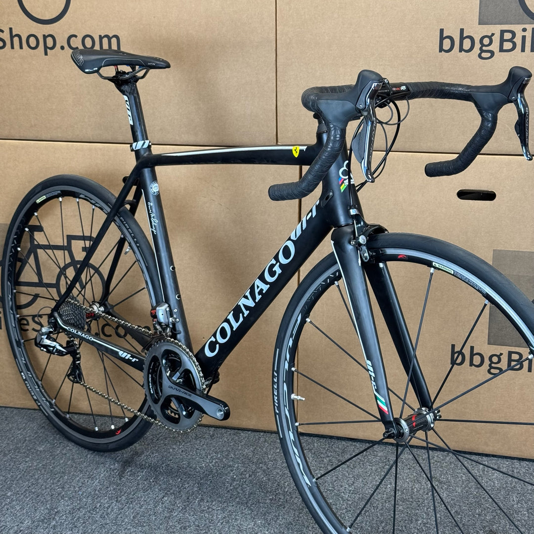 Used Colnago V1-R Ferrari Edition, Dura-Ace, Carbon Road Bike-2015, 52s (56cm)