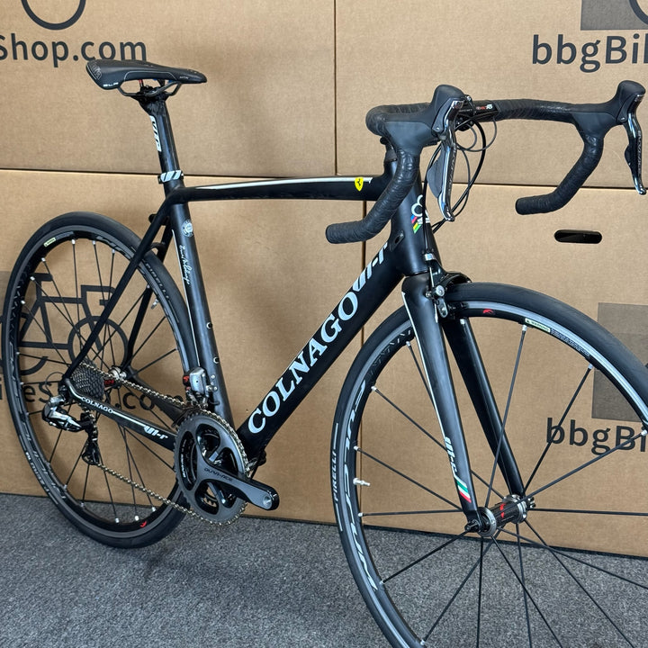 Used Colnago V1-R Ferrari Edition, Dura-Ace, Carbon Road Bike-2015, 52s (56cm)