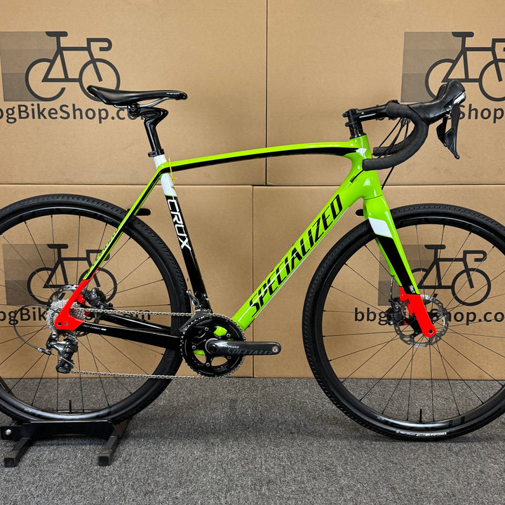 Used Specialized CruX Pro Race, Carbon Gravel Bike, Roval Carbon Wheels, 58cm