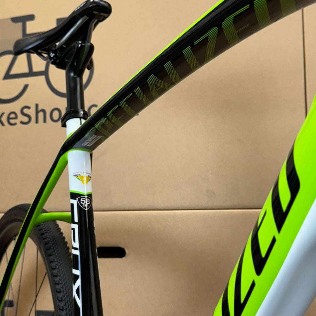 Used Specialized CruX Pro Race, Carbon Gravel Bike, Roval Carbon Wheels, 58cm