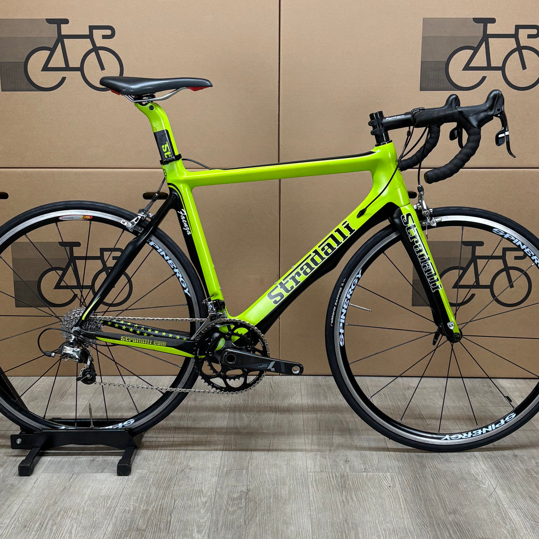 Used Stradalli Faenza, Carbon Fiber Road Bike, SRAM Force 22 11-Speed, 56cm