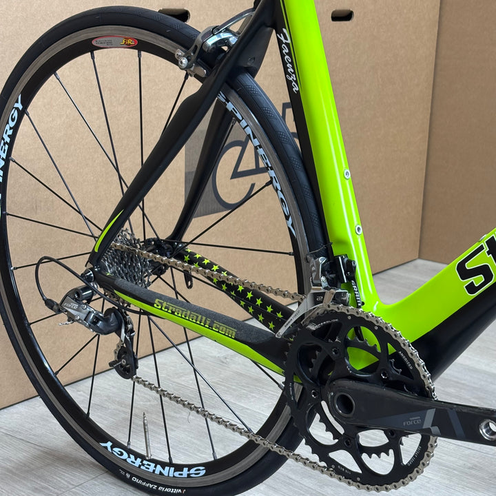 Used Stradalli Faenza, Carbon Fiber Road Bike, SRAM Force 22 11-Speed, 56cm
