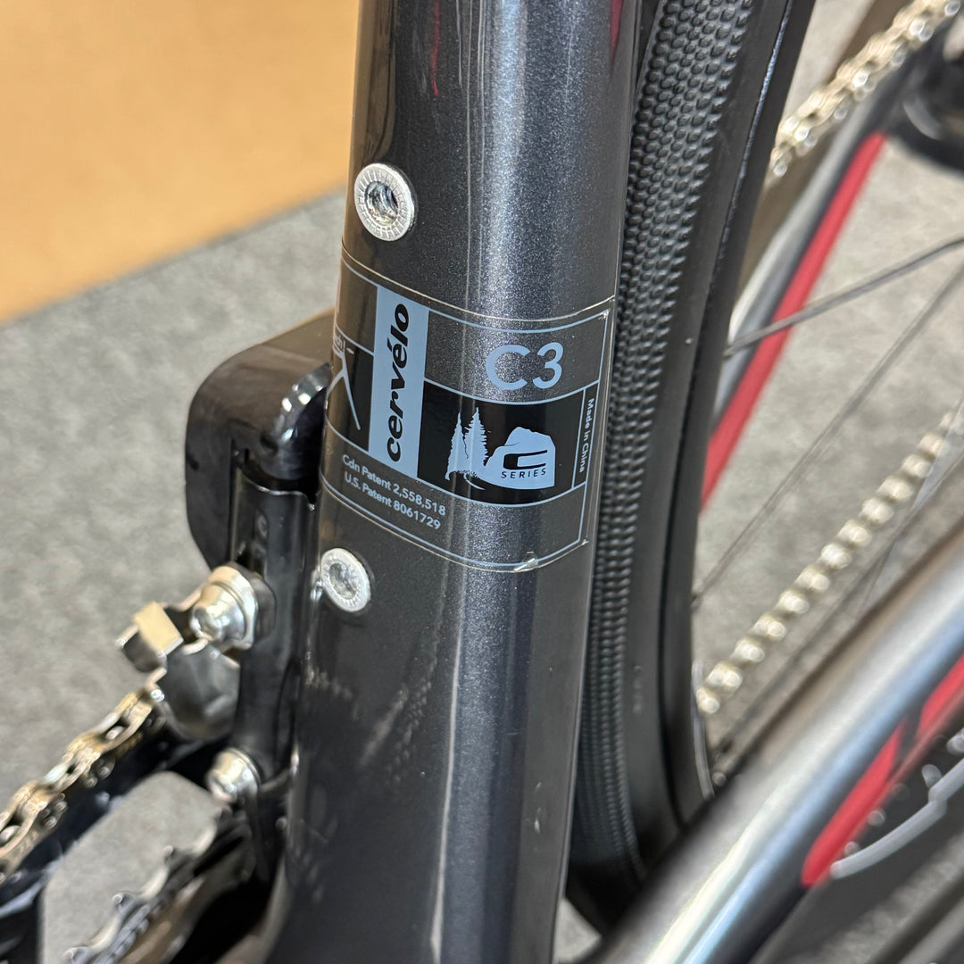 Used Cervélo C3 Disc, Carbon Fiber Road Bike, 51cm
