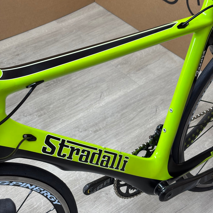 Used Stradalli Faenza, Carbon Fiber Road Bike, SRAM Force 22 11-Speed, 56cm