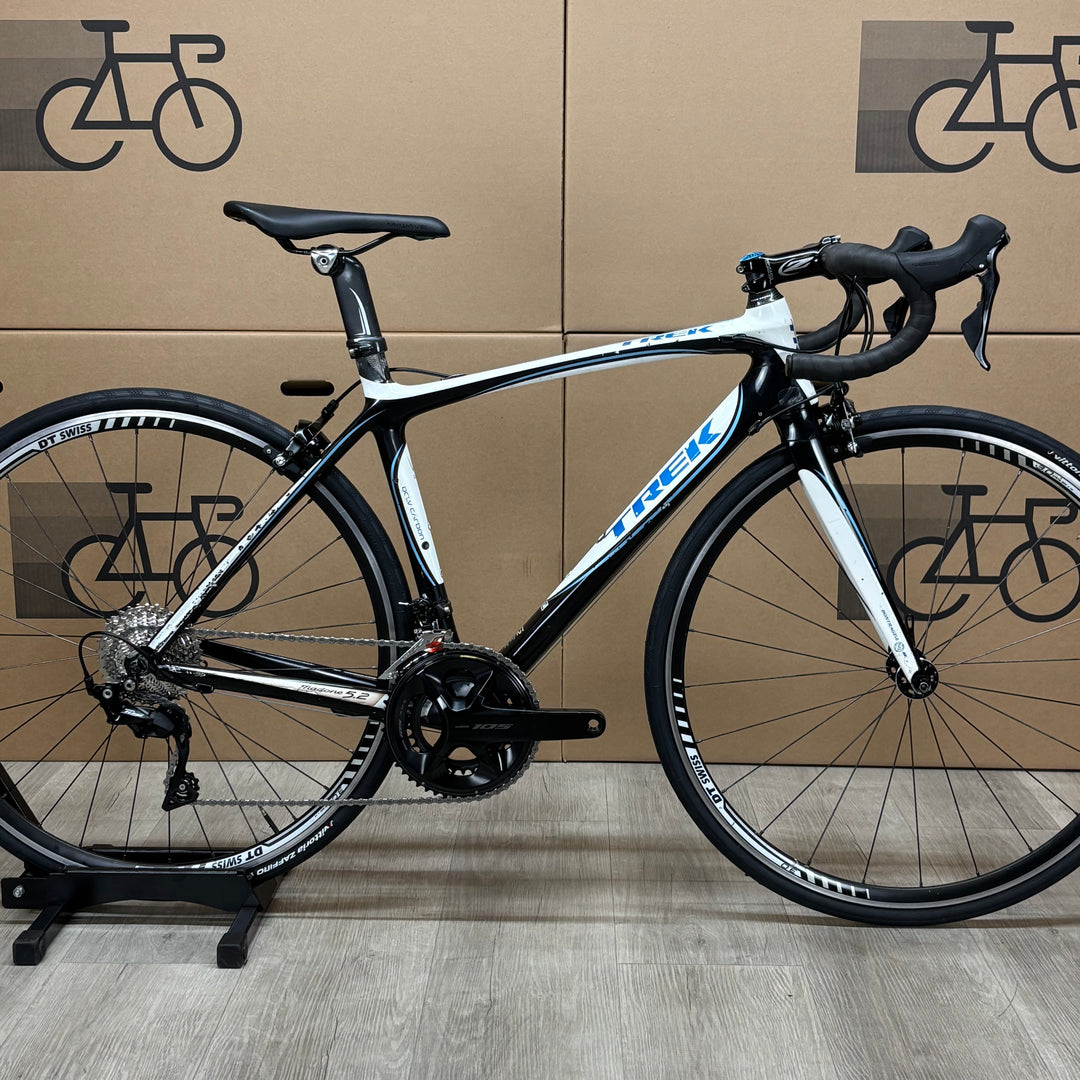 Used Trek Madone 5.2 WSD, Carbon Fiber Road Bike, Shimano 105 11-Speed, 52cm