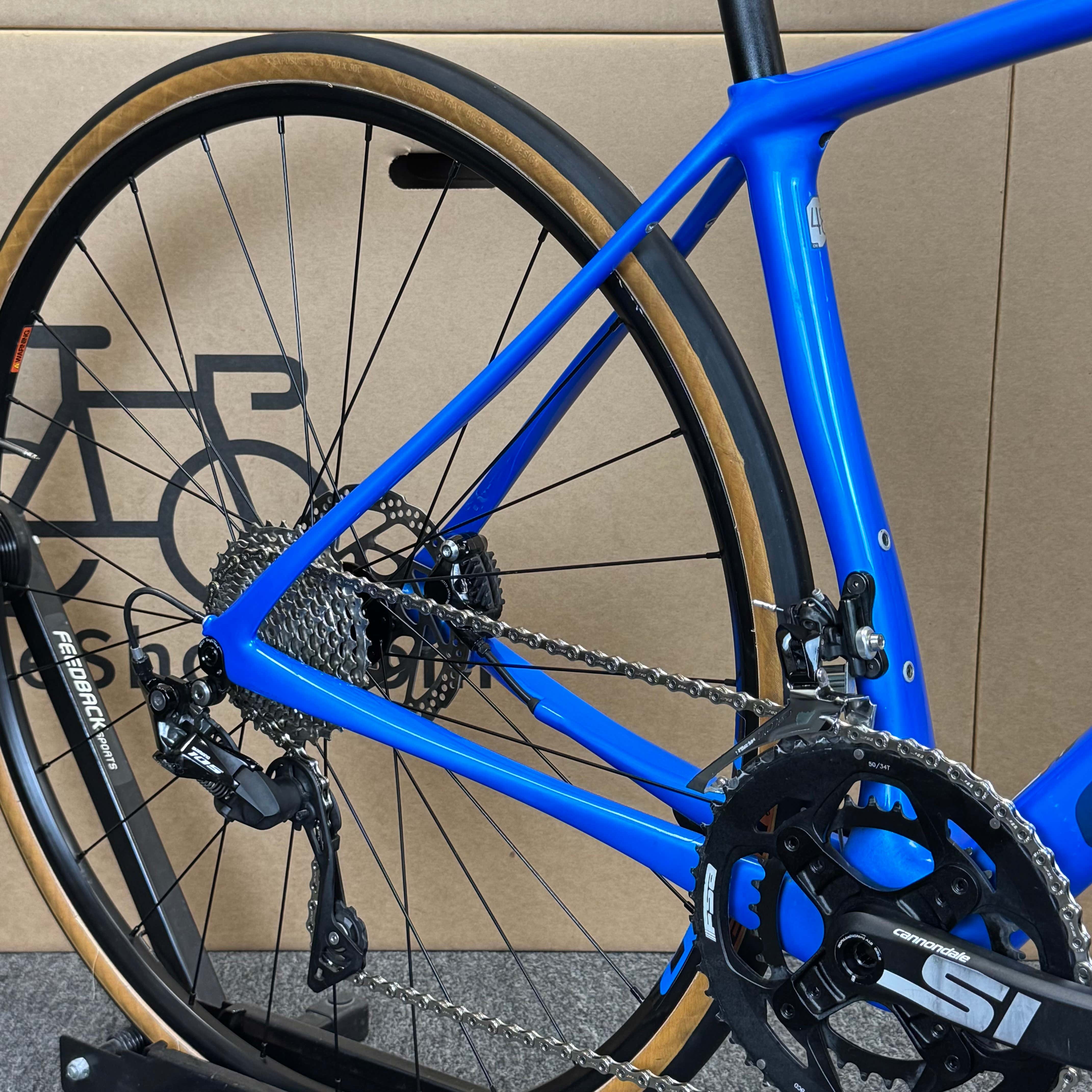 Used Cannondale Synapse Disc, Carbon Fiber Road Bike, 48cm