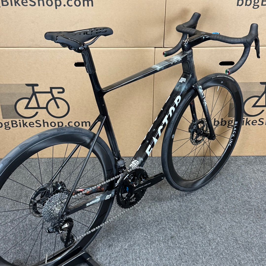 "Demo" Factor O2 VAM, Best Climbing Road Bike, Shimano Dura-Ace Di2, 56cm