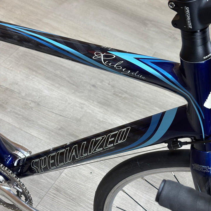 Used Specialized Ruby Elite, Women's Carbon Fiber Road Bike, 56cm