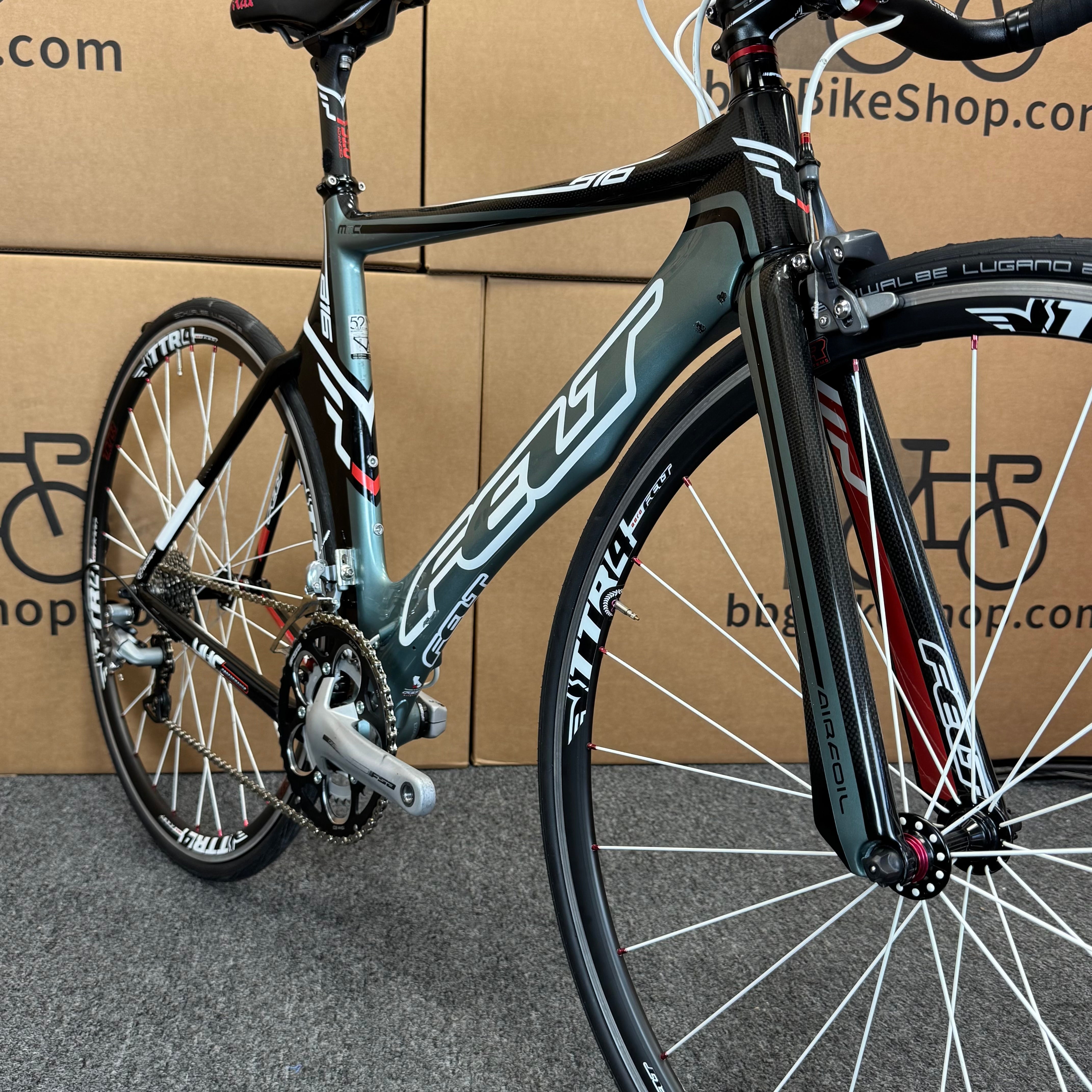 Felt B16 トライアスロンフレーム 52cm Used Felt B16, Women's Carbon Fiber Triathlon Bike-2012