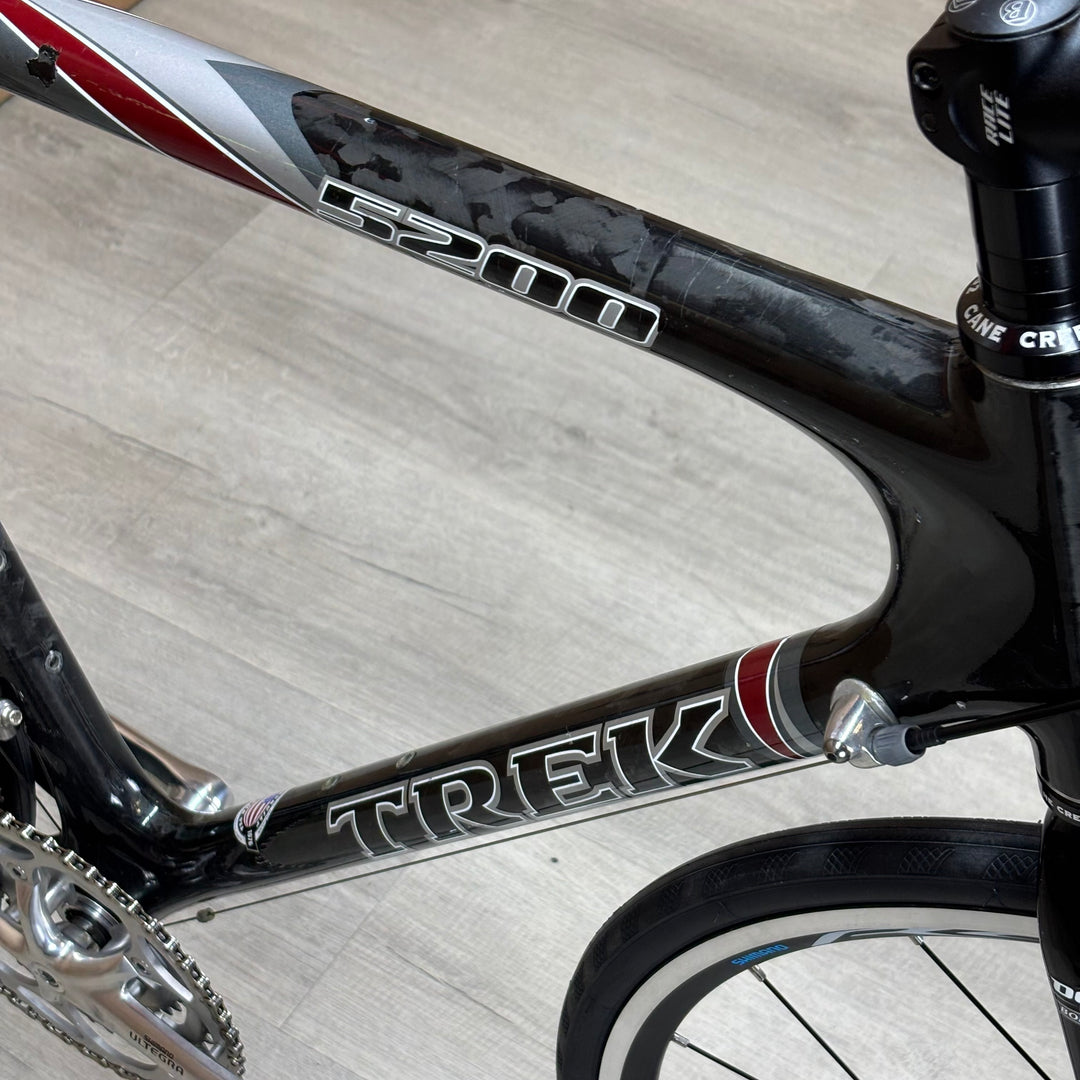 Used Trek 5200, OCLV 120 Carbon Road Bike, Shimano Ultegra, 58cm