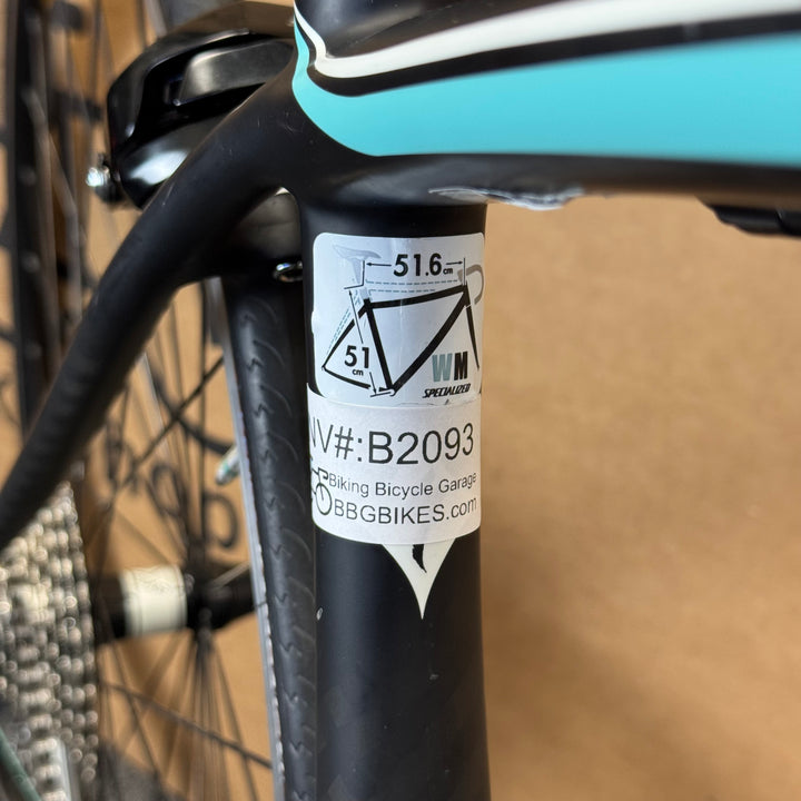 Used Specialized Amira Women's, 11-spd Shimano 105, Carbon Road Bike-2013, 51cm