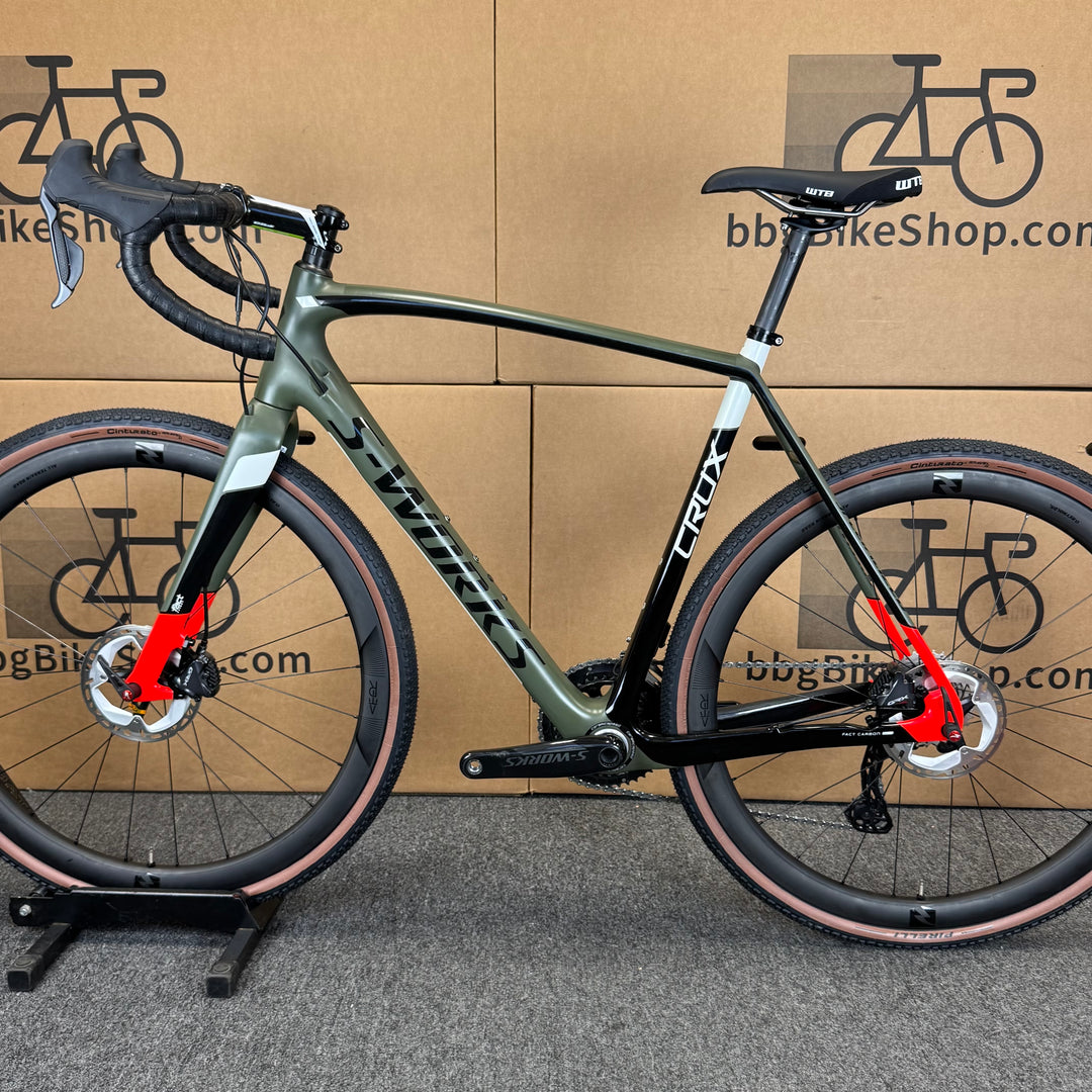 Used Specialized S-Works CruX, GRX Di2, Carbon Fiber Gravel Bike-2017, 58cm