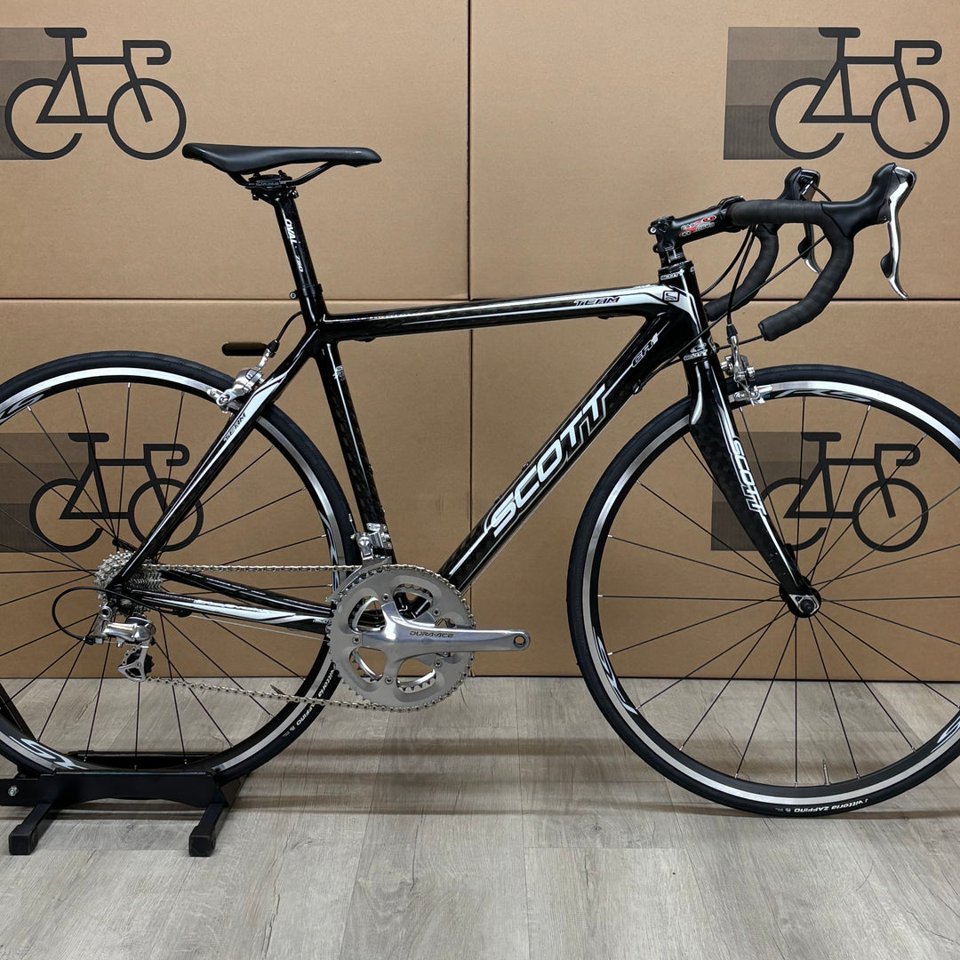 Used Scott CR1 Team, Carbon Fiber Road Bike Shimano Dura-Ace, 52cm