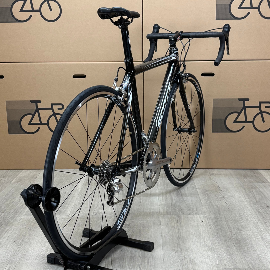 Used Scott CR1 Team, Carbon Fiber Road Bike Shimano Dura-Ace, 52cm