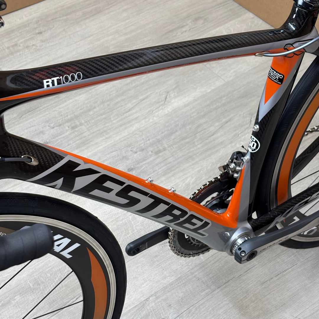 Used Kestrel RT-1000, Carbon Road Bike, Shimano Dura-Ace, 50cm (52cm)