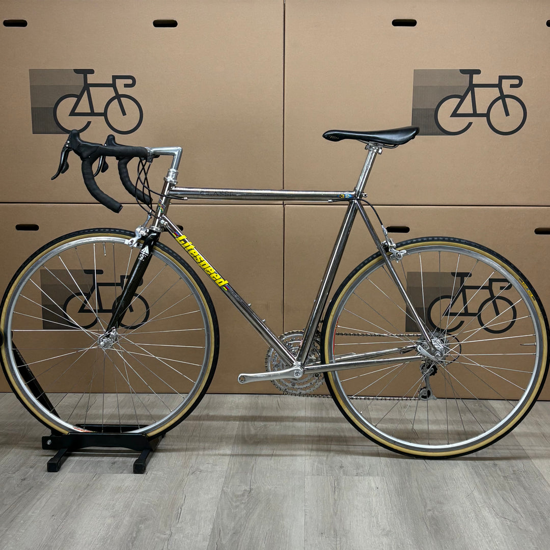 Used Litespeed Classic, 3Al/2.5V Titanium Road Bike, Campagnolo Record, 56cm