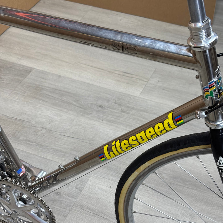 Used Litespeed Classic, 3Al/2.5V Titanium Road Bike, Campagnolo Record, 56cm