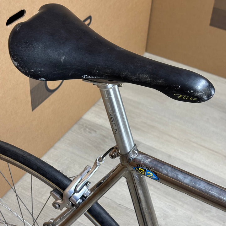 Used Litespeed Classic, 3Al/2.5V Titanium Road Bike, Campagnolo Record, 56cm