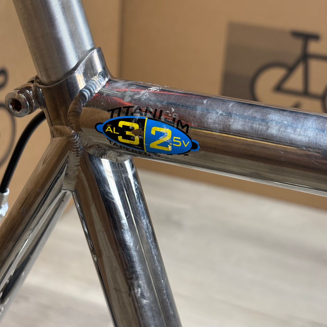 Used Litespeed Classic, 3Al/2.5V Titanium Road Bike, Campagnolo Record, 56cm