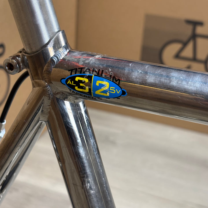 Used Litespeed Classic, 3Al/2.5V Titanium Road Bike, Campagnolo Record, 56cm