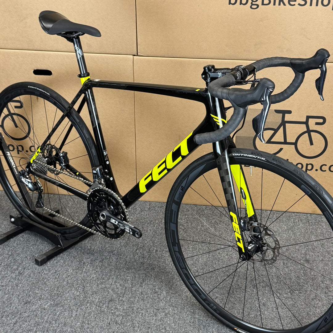 Used Felt FR2 Disc, Carbon Fiber Road Bike, Shimano Ultegra Di2, 56cm