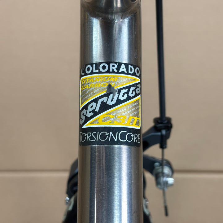 Used Serotta, Titanium / Carbon Fiber Road Bike, Shimano Ultegra, 56cm