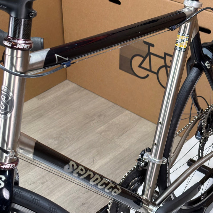 Used Serotta, Titanium / Carbon Fiber Road Bike, Shimano Ultegra, 56cm