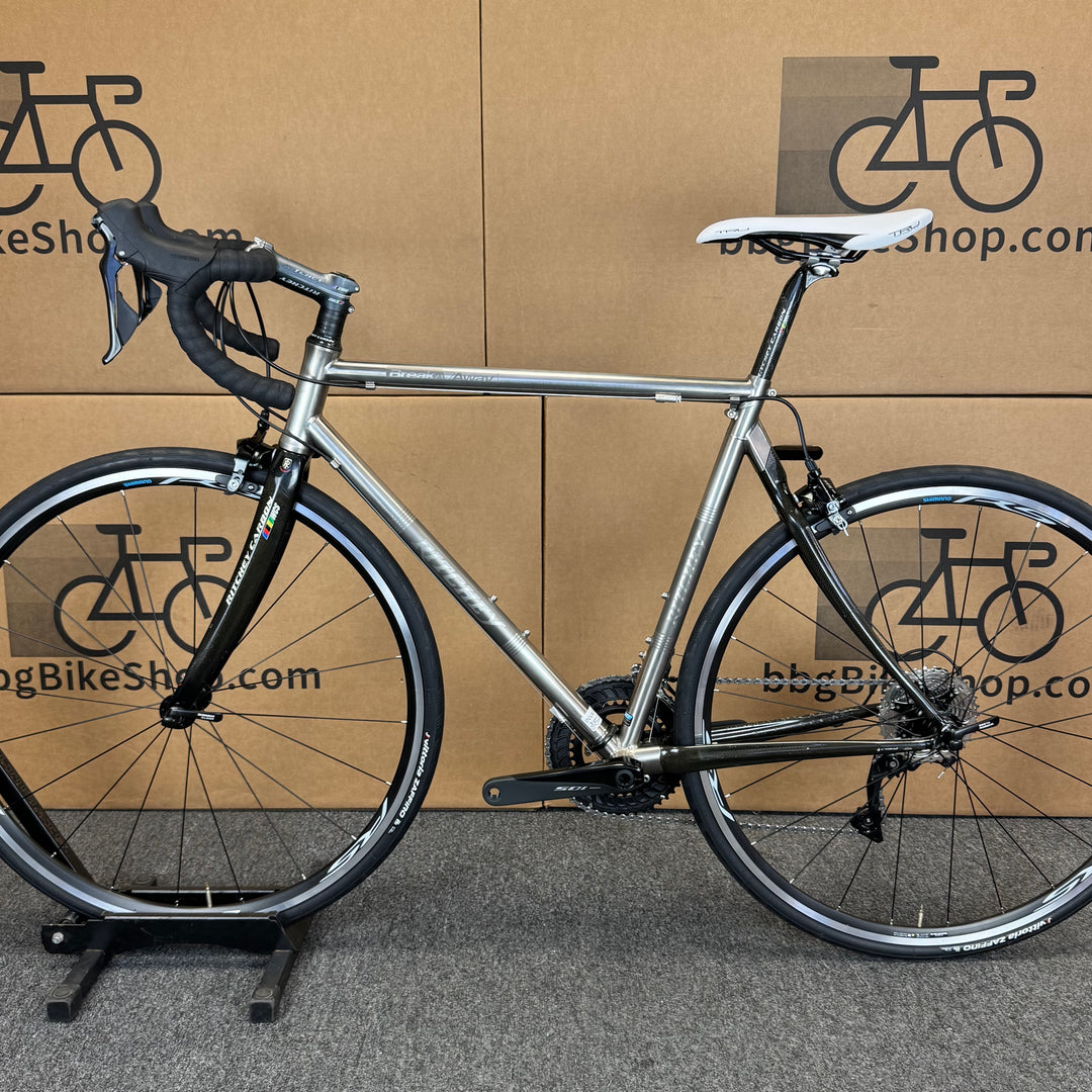 Used Ritchey Break-Away, Titanium / Carbon Road Bike, 11-speed Shimano 105, 56cm