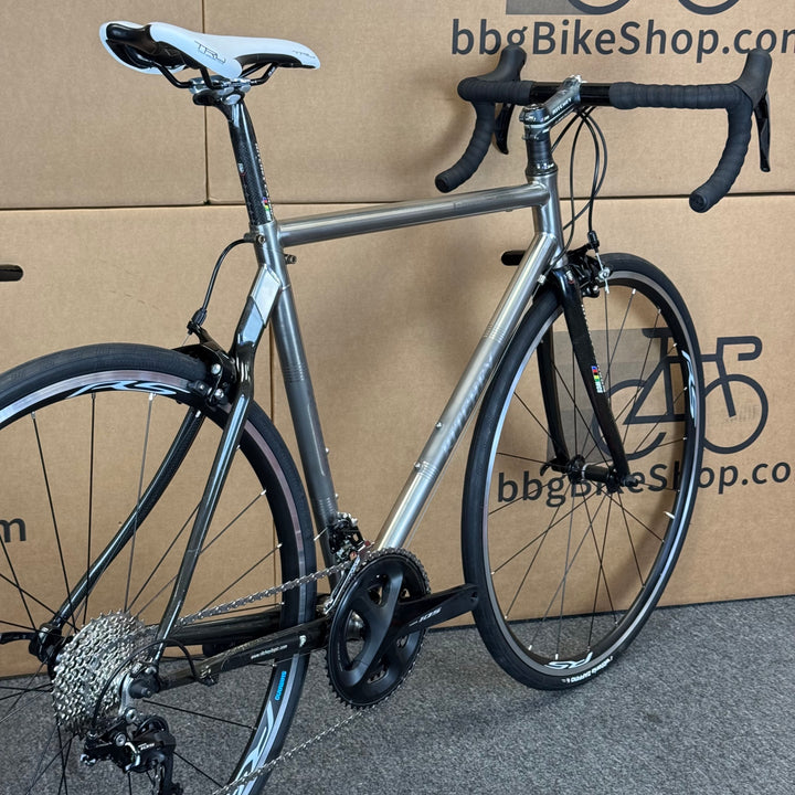 Used Ritchey Break-Away, Titanium / Carbon Road Bike, 11-speed Shimano 105, 56cm