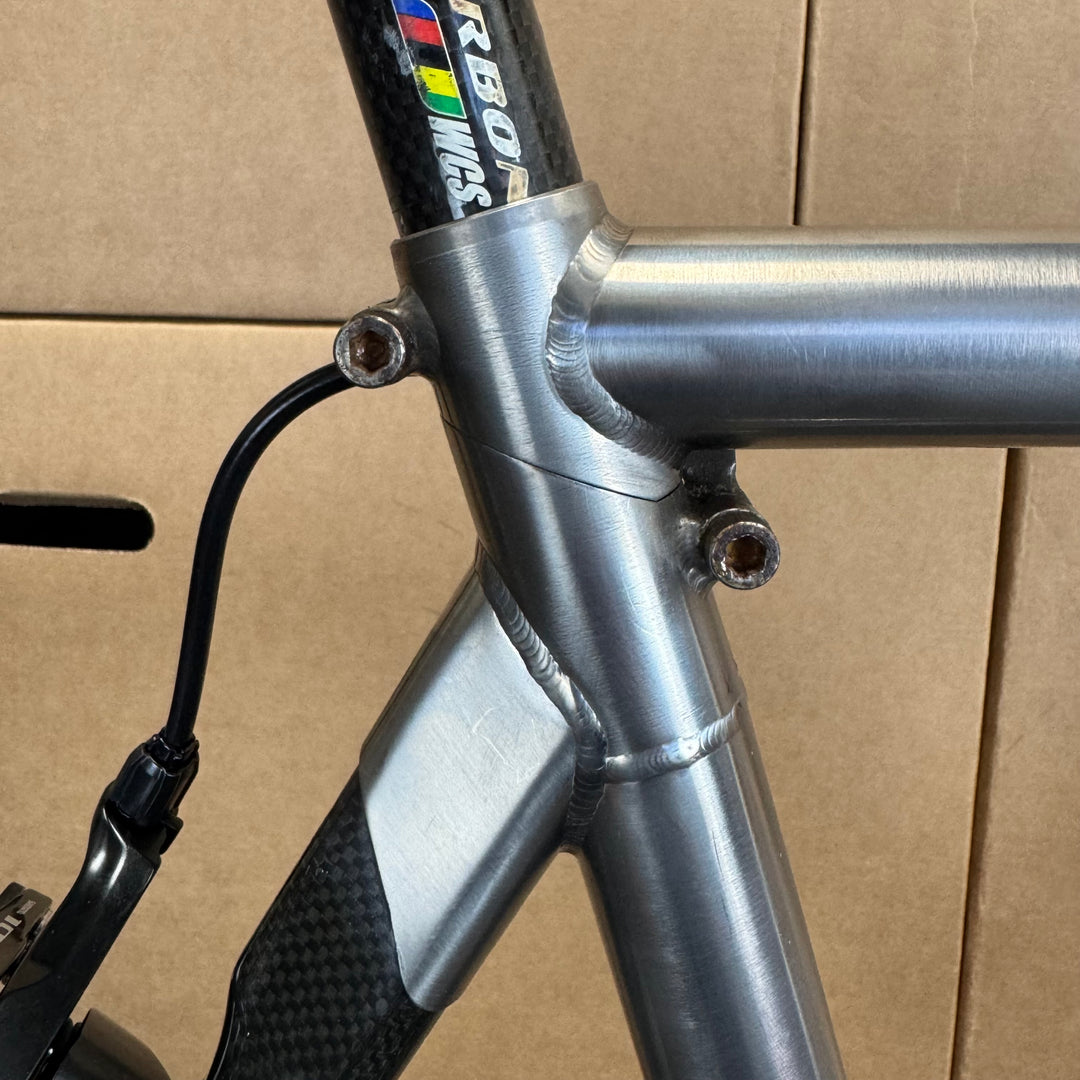 Used Ritchey Break-Away, Titanium / Carbon Road Bike, 11-speed Shimano 105, 56cm