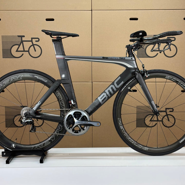 Used BMC Timemachine TM02, Dura-Ace Di2, Carbon Fiber Triathlon Bike Medium 54cm