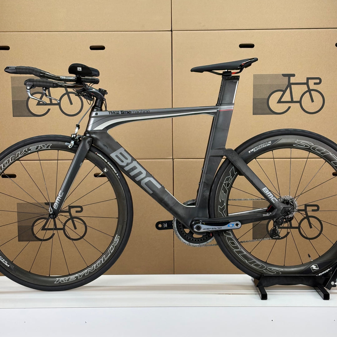 Used BMC Timemachine TM02, Dura-Ace Di2, Carbon Fiber Triathlon Bike Medium 54cm