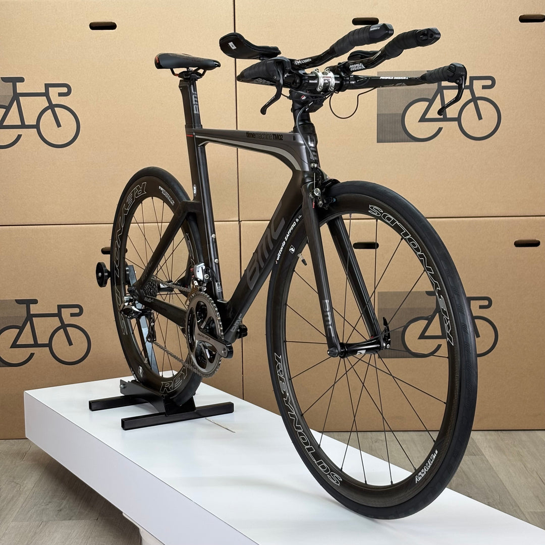 Used BMC Timemachine TM02, Dura-Ace Di2, Carbon Fiber Triathlon Bike Medium 54cm