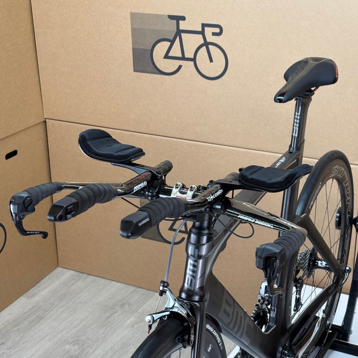 Used BMC Timemachine TM02, Dura-Ace Di2, Carbon Fiber Triathlon Bike Medium 54cm