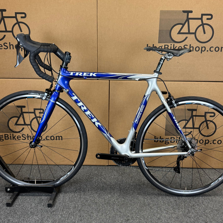 Used Trek 5200 USPS, 11-speed Shimano 105, Carbon Fiber Road Bike-2003, 58cm