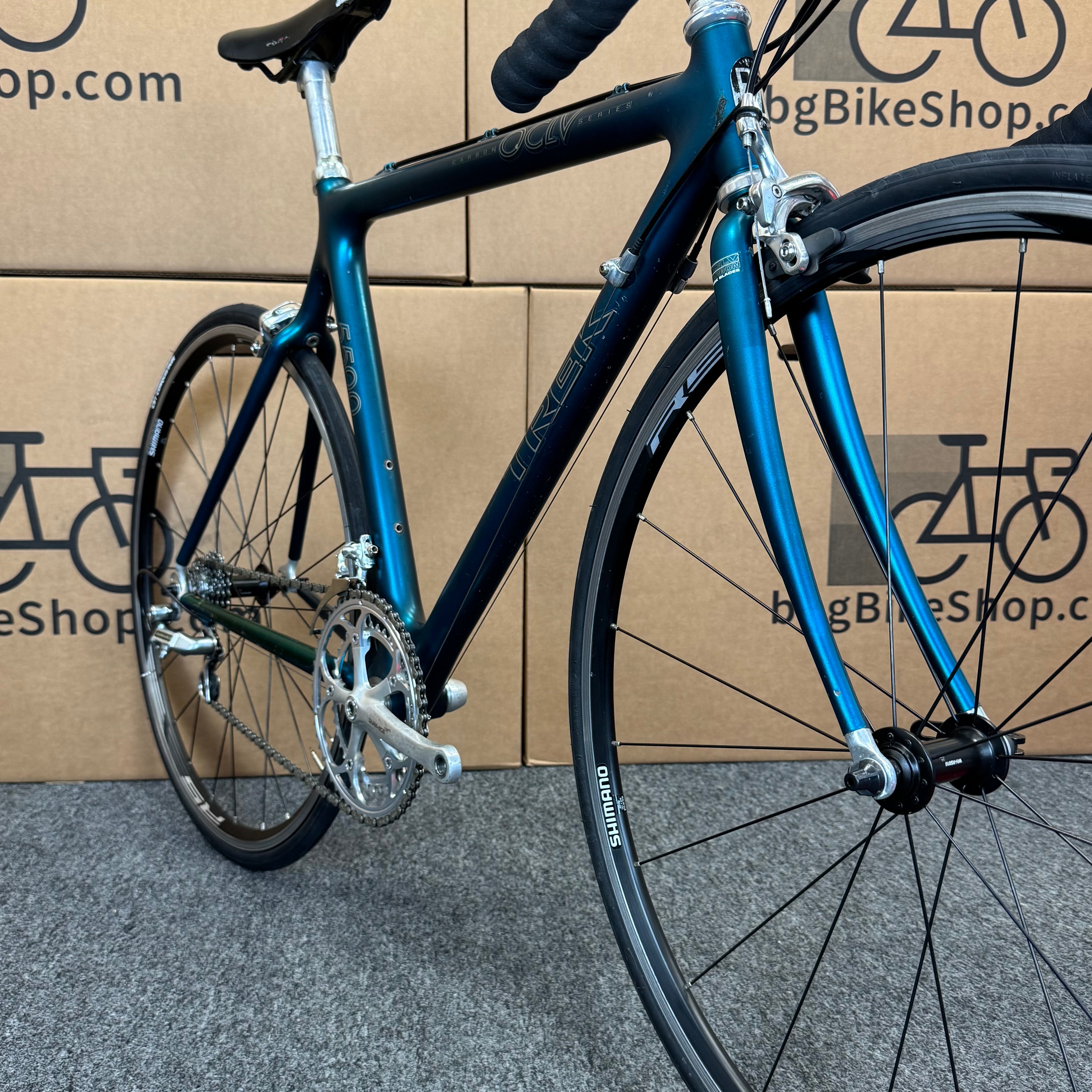 Used Vintage Trek 5500, OCLV Carbon Fiber Road Bike-1998