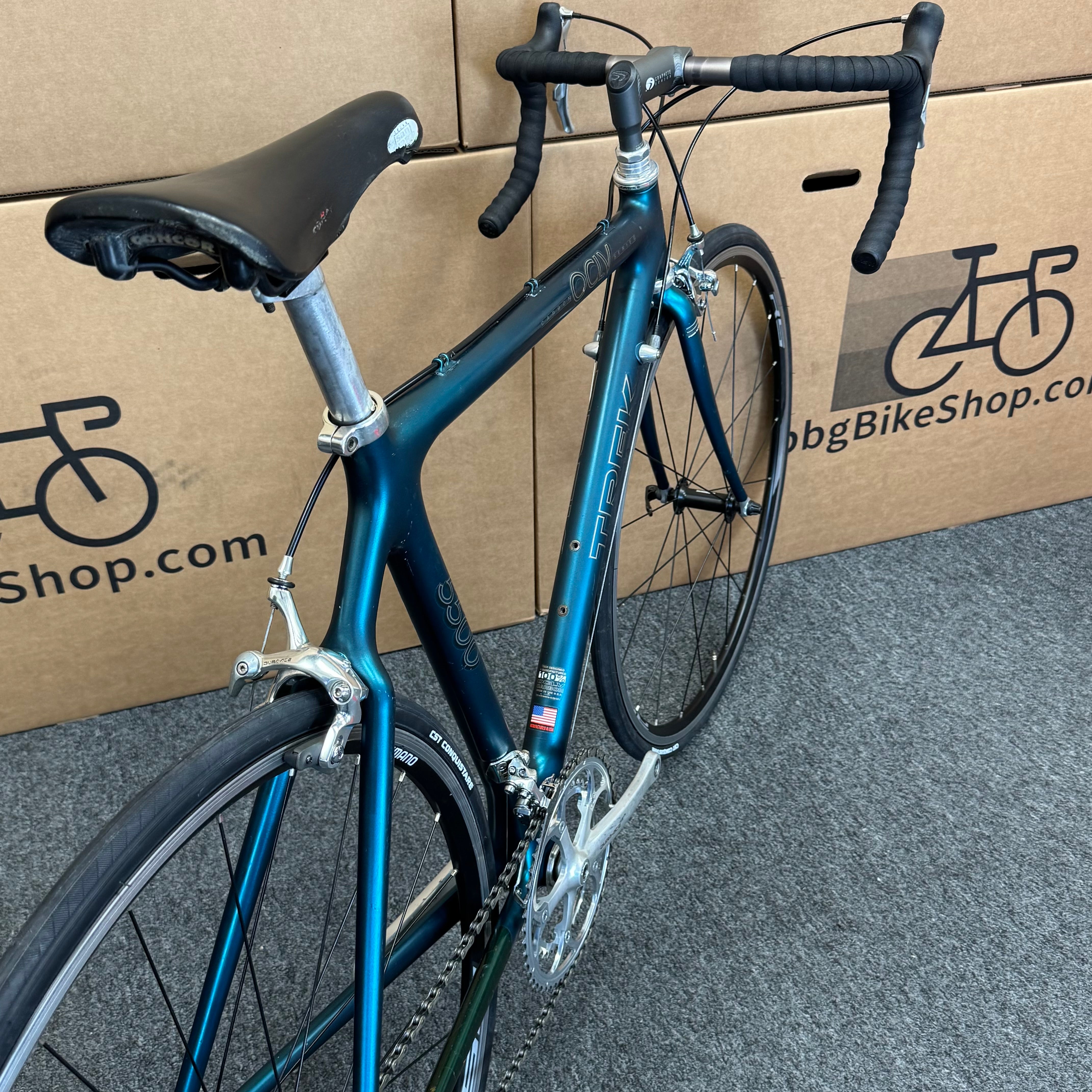 Used Vintage Trek 5500, OCLV Carbon Fiber Road Bike-1998