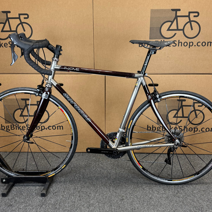Used Serotta Nove, Titanium / Carbon Road Bike, 11-speed Shimano 105, 58cm