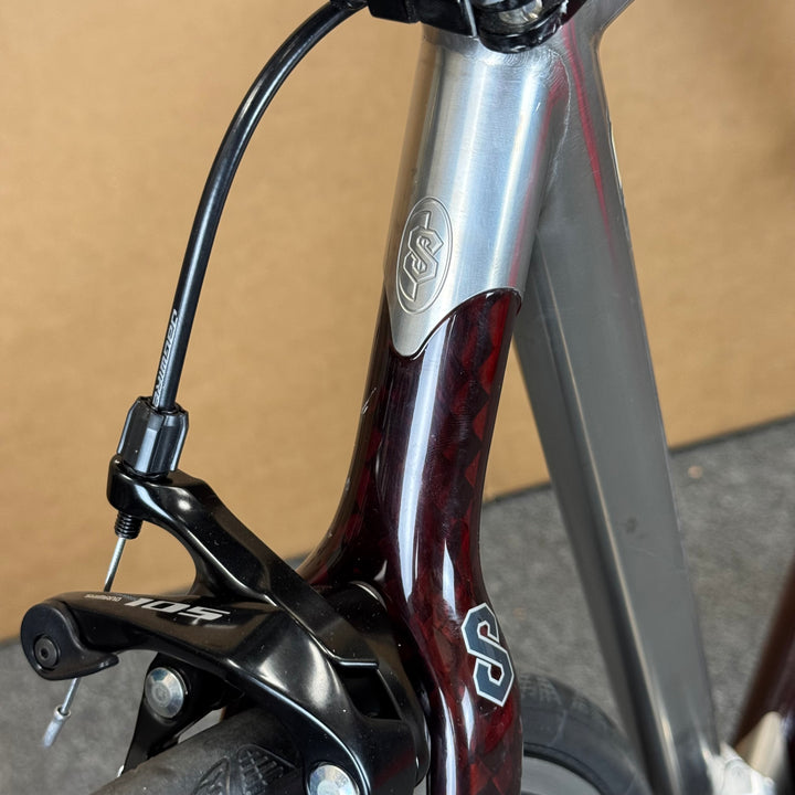 Used Serotta Nove, Titanium / Carbon Road Bike, 11-speed Shimano 105, 58cm