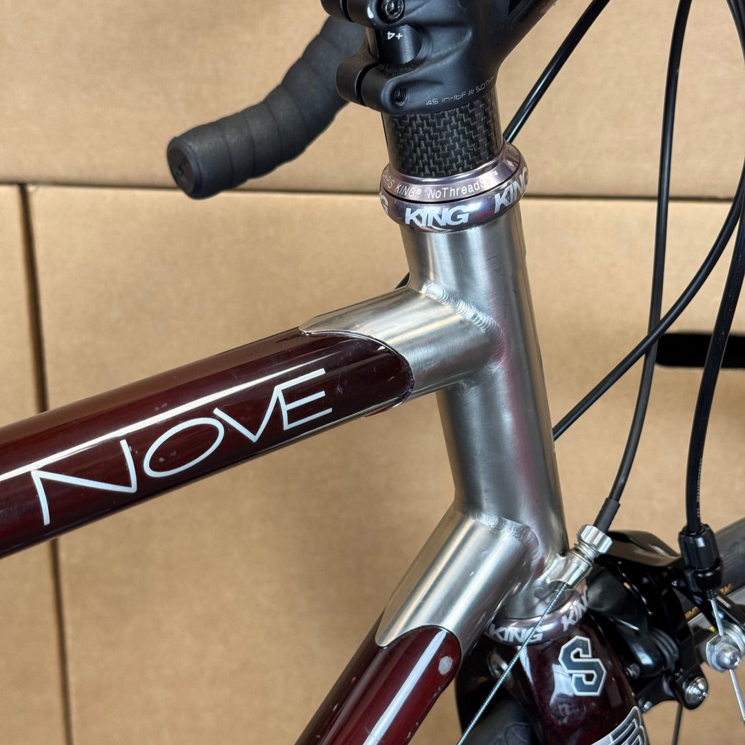 Used Serotta Nove, Titanium / Carbon Road Bike, 11-speed Shimano 105, 58cm