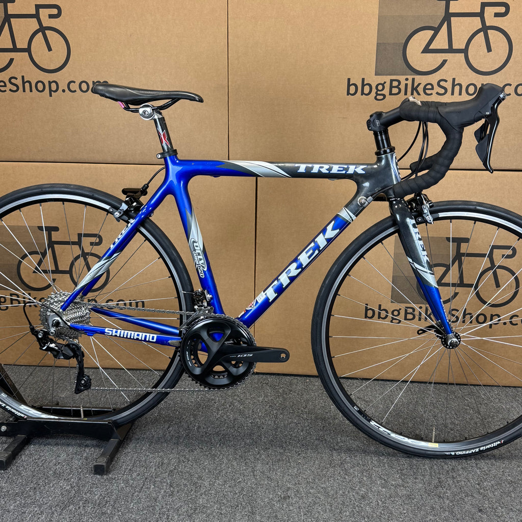 Used Trek 5200 OCLV 120, 11-speed Shimano 105, Carbon Road Bike