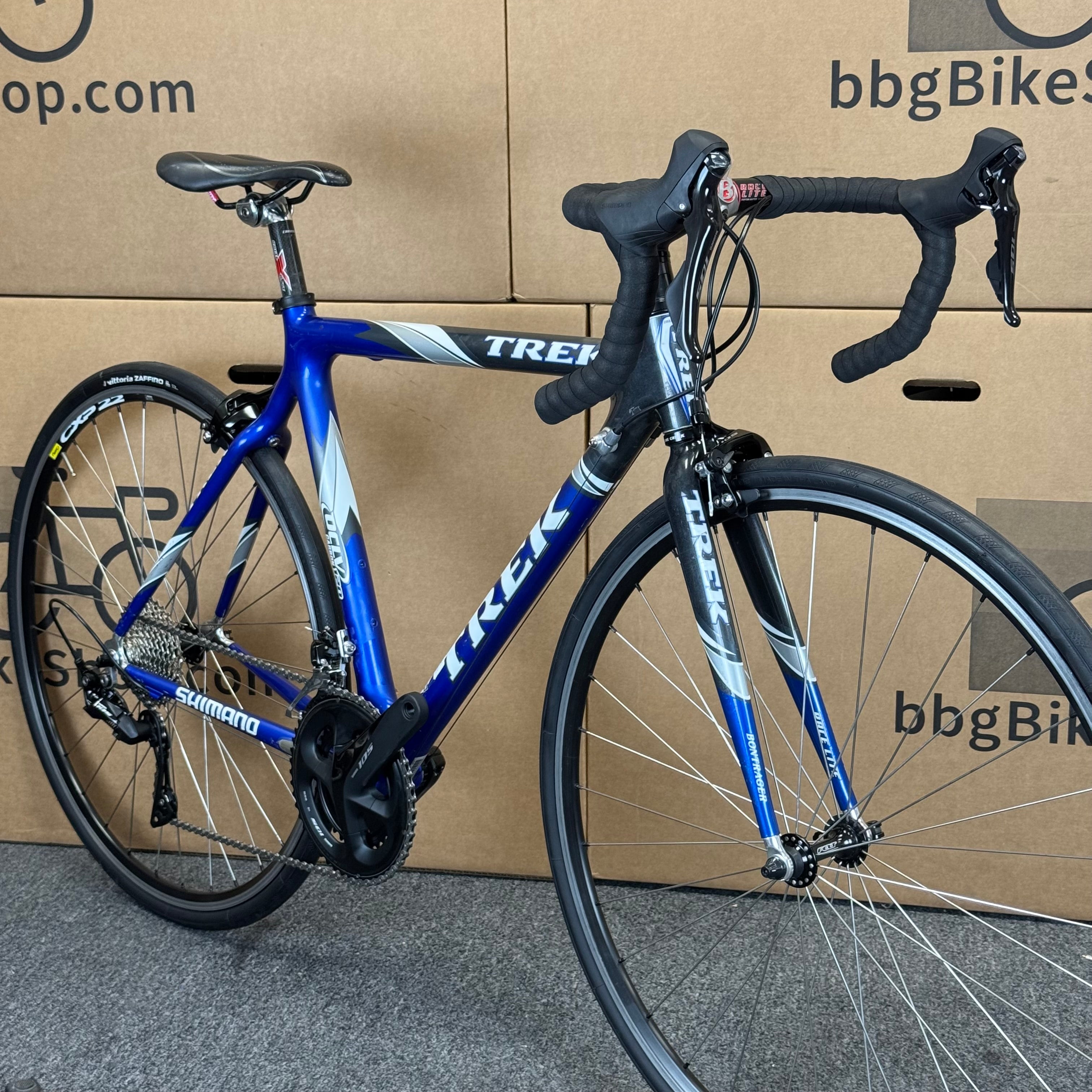 【最終値下げ】TREK5200 OCLV120 Used Trek 5200 OCLV 120, 11-speed Shimano 105, Carbon Road Bike